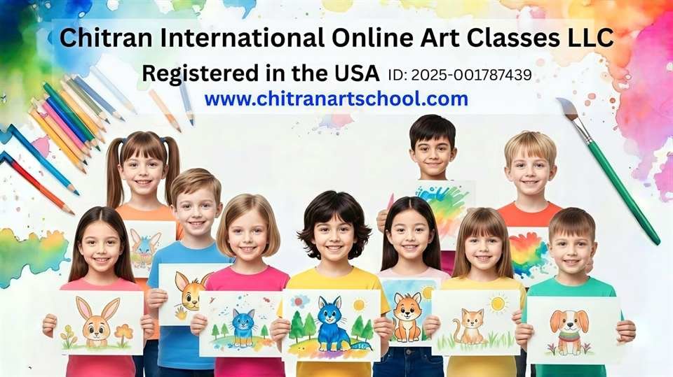 how to draw student artwork from online live drawing class