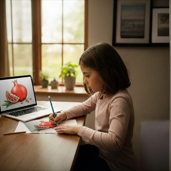 Intermediate Drawing Course (Ages 8–10)